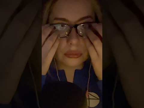 Lense Tapping Asmr ☺️ #asmr #relax #triggersforsleep  #tapping #asmrtriggers