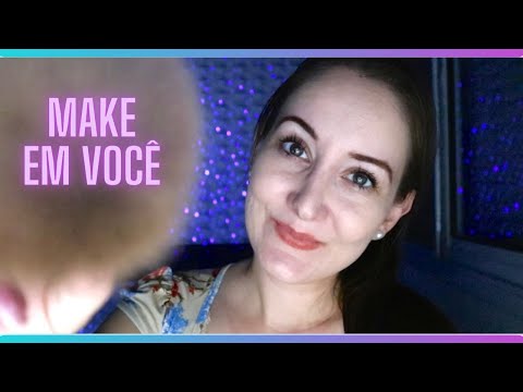 ASMR ROLEPLAY: AMIGA TE MAQUIANDO PARA O DATE 💄 | Mouth sounds 👄