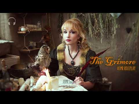 Binaural ASMR: The Grimoire ★ Witch Roleplay with period ambience ★  [Softly spoken] [Whispers]