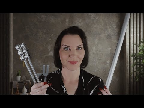 Tuning Fork ASMR (22 tuning forks, high to super low frequencies)