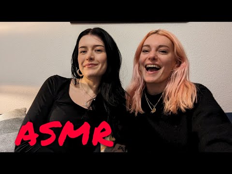 ASMR 💜 with my best friend - explaining weird german words