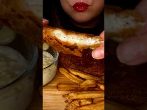 FISH AND CHIPS #seafood #asmr #shorts