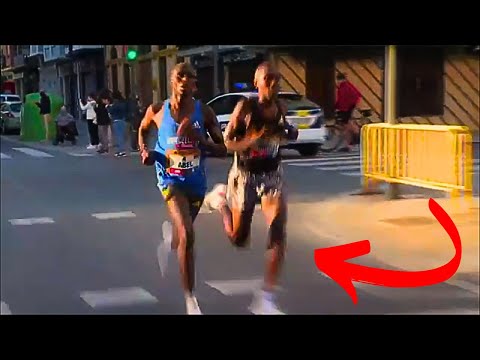 INSANE!! World Champion Attempts Half Marathon World Record