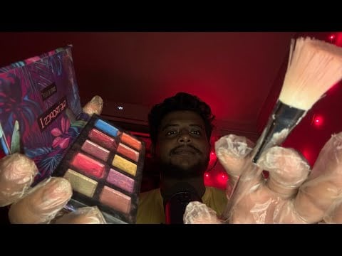 ASMR Fast And Aggressive Indian Makeup 💄