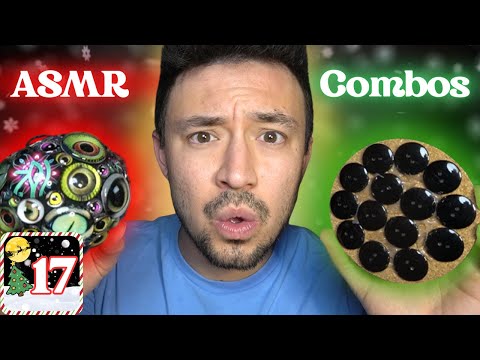 🎄 Brain Melting Tingly ASMR Combinations!✨ | Day 17 Christmas LIVES 🎅
