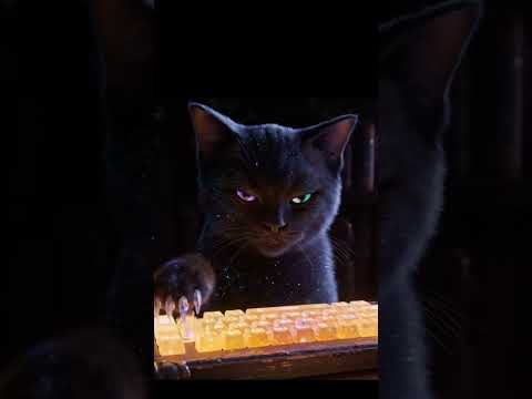 Binx working hard to bring some ASMR #asmr #catasmr #ai #asmrvideos