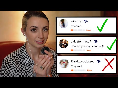 ASMR Let's Learn Polish... in Poland!