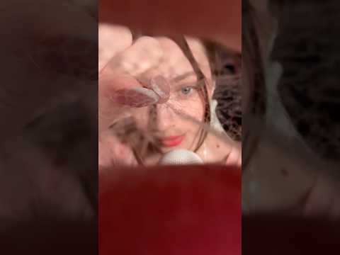Eye cleaning asmr #asmr #asmrsounds #asmrrelax #asmrtingles #asmrsleep #relax #tingles #whispers