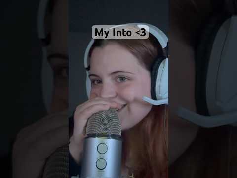 Intro short for you all #asmr