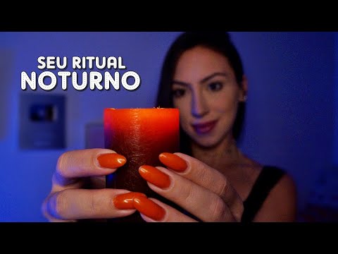ASMR: SEU RITUAL NOTURNO DE RELAXAMENTO, COMEÇA AQUI!