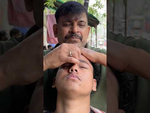 Dinesh barber head massage #asmr #barbermassage #barbershop #relaxing #satisfying