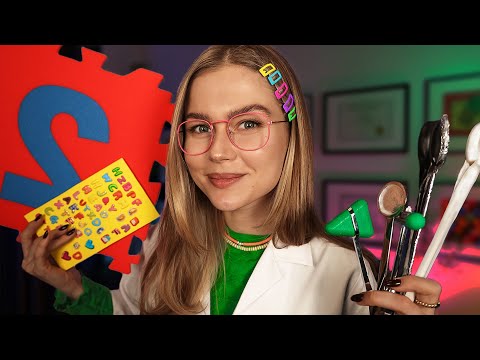 Fastest ASMR Doctor Appointments RP( Hearing Test, Eye Exam, Neurologist, Dentist)