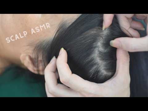 ASMR Real Person Hair Parting with Hair Sounds, Soothing ASMR For Reduce Stress, Anxiety