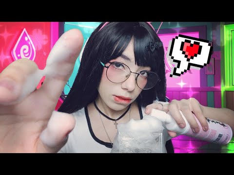 ASMR A FILHA DO BARBEIRO | ROLEPLAY | BARBEARIA CYBERPUNK