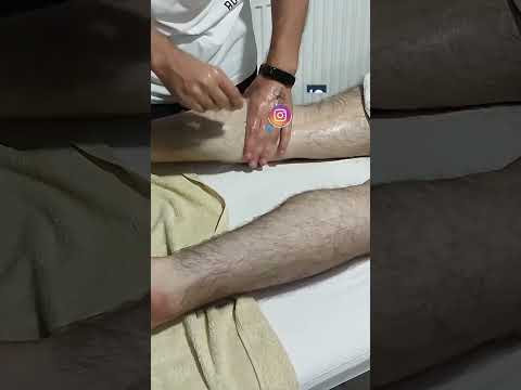 TURKISH MASSAGE THAT PROVIDES INCREDIBLE RELAXATION IN THE HIND LEGS #satisfying #relaxing #asmr