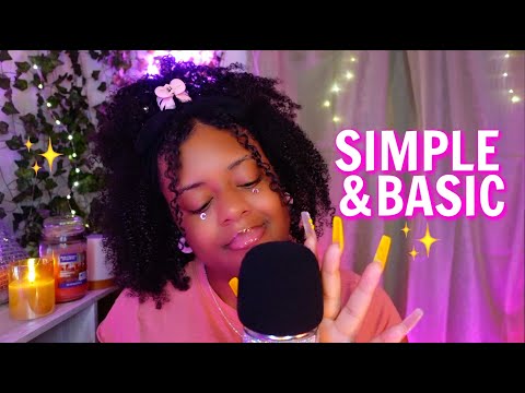 ASMR - Simple & Basic Triggers To Help You Sleep ♡ [99.9% WILL SLEEP]