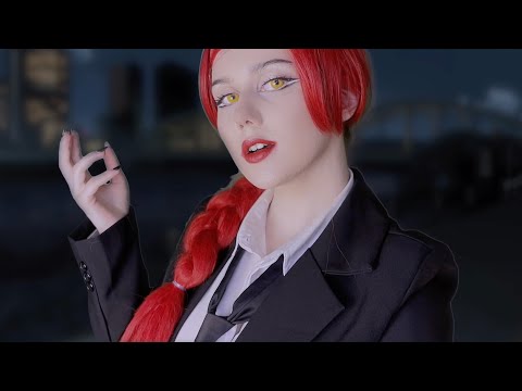 ASMR Soft Spoken MAKIMA Role Play CHAINSAW MAN Cosplay 🩸