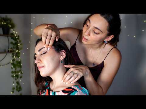 GRATTINI RILASSANTI ✨ Coccole al Viso, collo e capelli 😴 ASMR