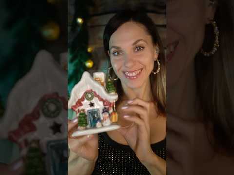 ASMR fast and aggressive tapping on Christmas ornaments  #asmr #fastasmr #christmasasmr