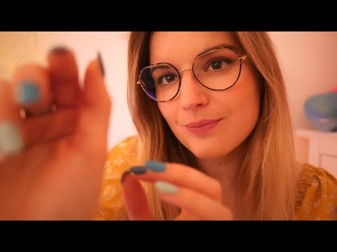 Stressé ? Je te rassure avant ton examen 💜(ASMR - Plucking, Tapping)