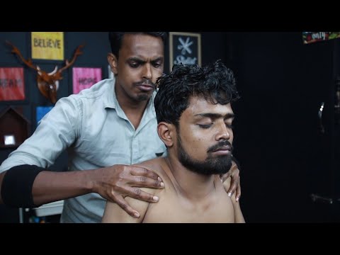 All Indian Head And Body Massage | All Weird ASMR Massage By Indian Barber | Strong Wrist Barber