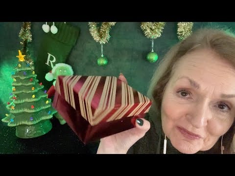 ASMR Merry Christmas!!  Opening Christmas Mail 🎄
