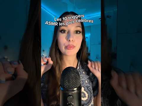 Les 10 classiques de l’ASMR 😙 #asmr #asmrtriggers #relaxingsounds #satisfyingasmr #tingles