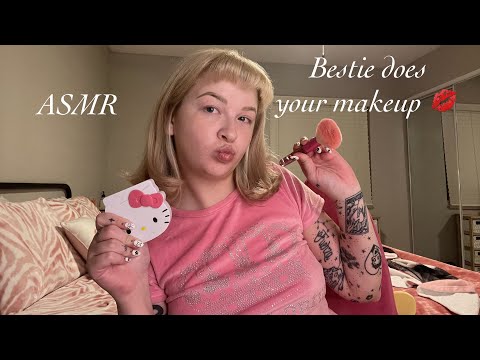 ASMR 💕 Bestie Does Your Makeup Roleplay 💋