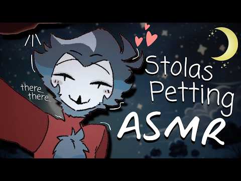 [Stolas ASMR] Stolas pets and comforts you during Halloween :3 [Sleep-aid] [Mic rubbing]