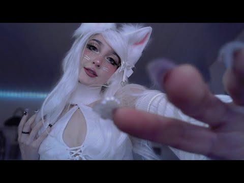 asmr rp ☾ curious fox girl checks you out 🦊❄️