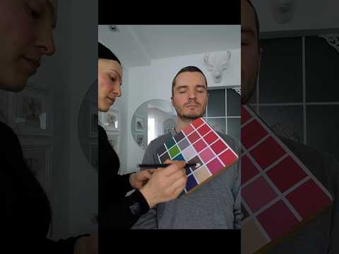 Fresh paint for his face