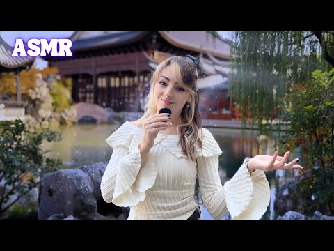 ♡ ASMR  - Visite d'un Jardin Zen en Chine ♡