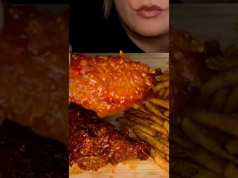 Omg! These are..😳#asmr #food #shorts #popeyes