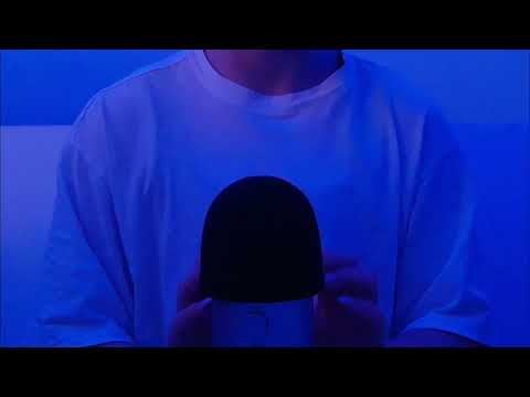 asmr intense mic scratching with foam cover (no talking)