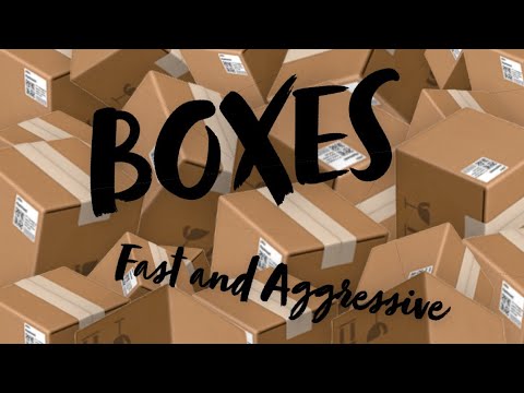 Lo-fi Fast and Aggressive ASMR / Assorted Boxes  / Tapping & Scratching 📦