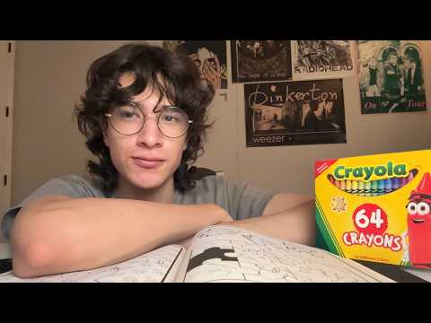 ASMR Coloring With Crayons 🖍️💤