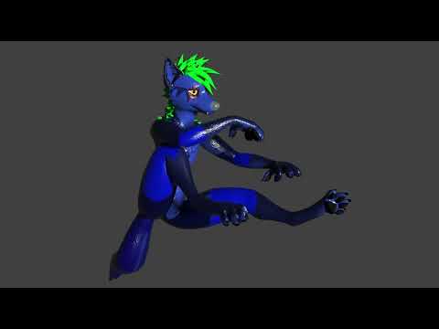Sitting down (test animation)
