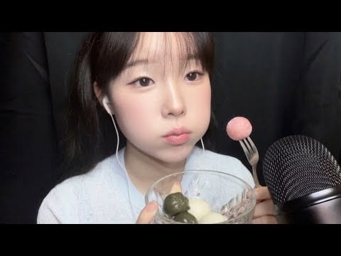 🍡 꿀떡 먹방 ASMR | Honey Rice Cake Mukbang | Satisfying Chewy Sounds | No Talking Tingle