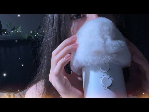 asmr ~ mouth sounds & head massage ⋆｡𖦹°‧ ·