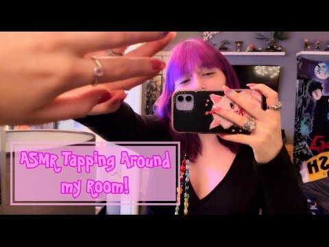 ASMR Tapping Around My Room (LOFI)