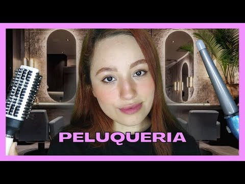 PELUQUERÍA RELAJANTE | POV ERES UNA CELEBRIDAD | ROLEPLAY | ASMR Español