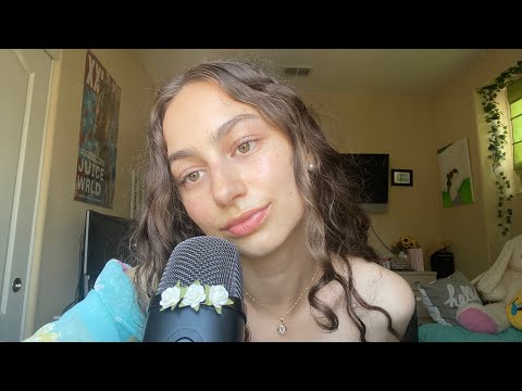 asmr mic rubbing + storytime !!