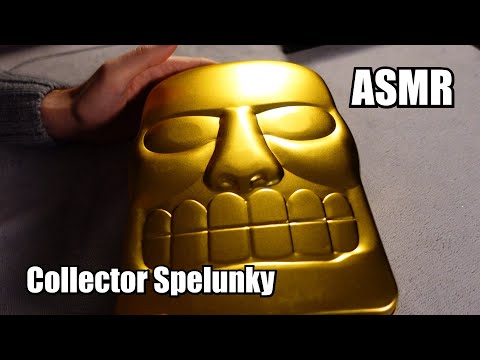 ASMR - découverte du Collector de SPELUNKY