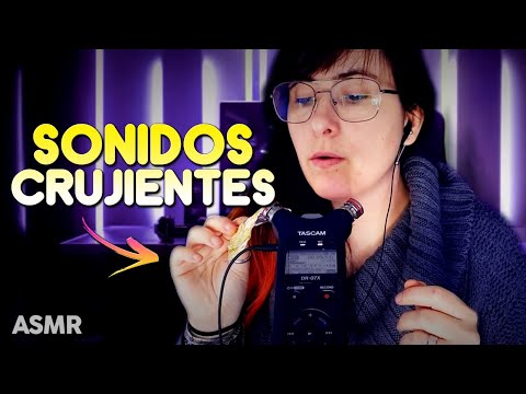 ASMR SONIDOS CRUJIENTES (Crinkle sounds) |  Zeiko ASMR