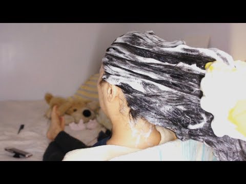 ASMR DEEP CLEAN Shampoo, SOOTHING Scalp Massage + INVIGORATING Scalp Scratching w. Gloves !!