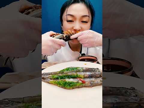 🦐🎉 Giant Seafood Feast 🎶🌟😍  대형 해산물 Mukbang #EpicSeafood #대왕먹방