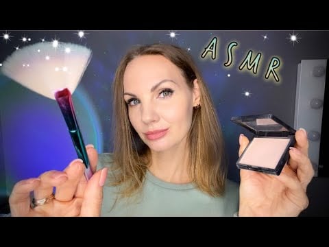 АСМР - Сделаю тебе МАКИЯЖ, ролевая игра близким шепотом  / Gentle ASMR
