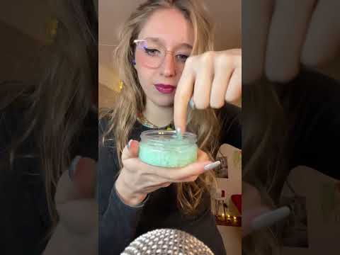 Why is it so much more tingly?! #asmr #asmrsounds #shorts