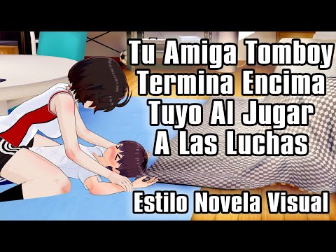 【ASMR】Tu Amiga Tomboy Termina Encima Tuyo Al Jugar A Las Luchas [F4M] [Estilo Novela Visual]