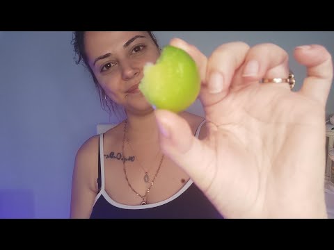 Asmr Türkçe| Erik eşliğinde sorularınızı cevaplıyoruuumm #türkçeasmr